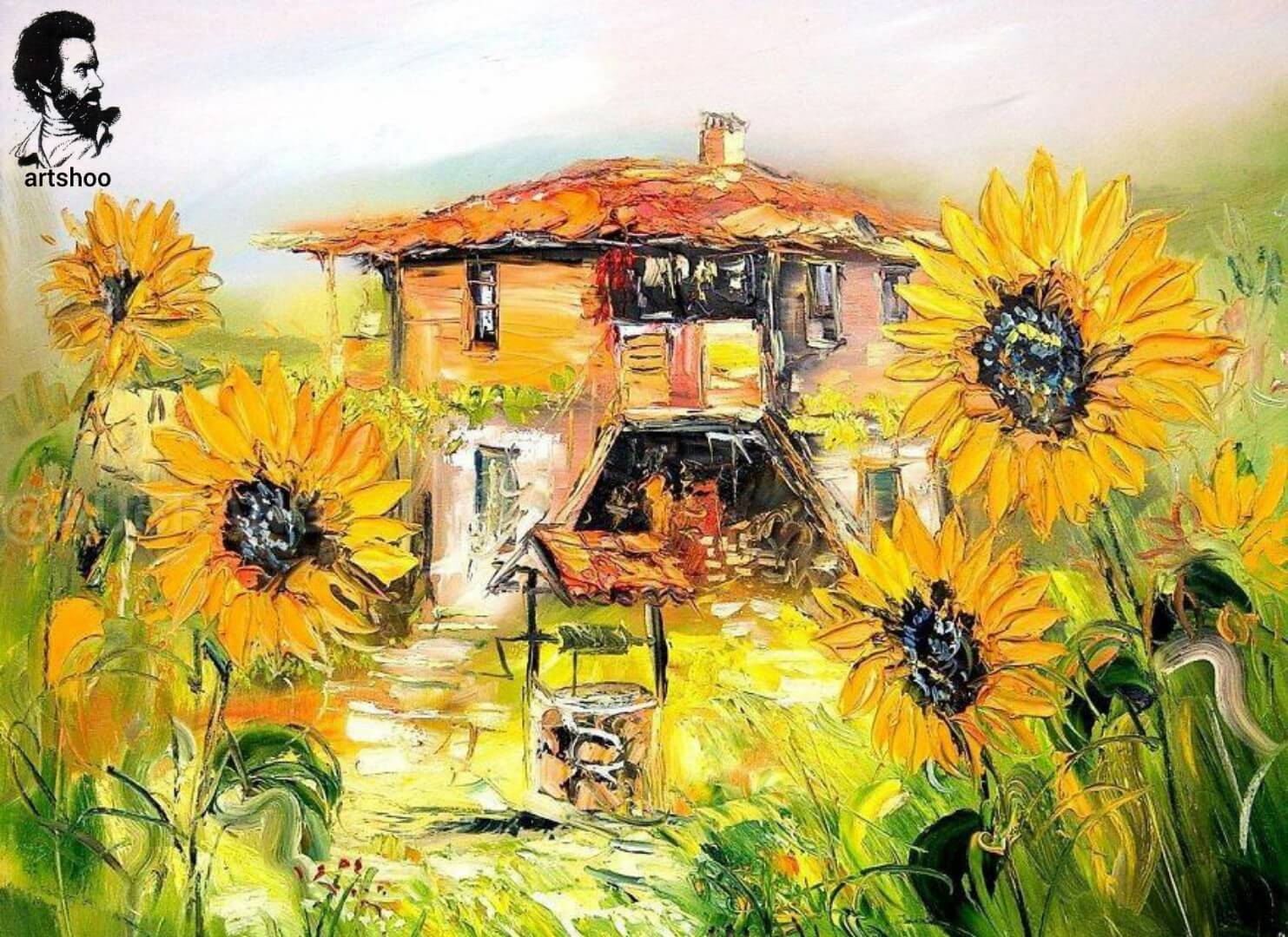 آموزش نقاشی رنگ روغن